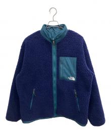 THE NORTH FACE（ザ ノース フェイス）の古着「リバーシブルエクストリームパイルジャケット」｜ネイビー×グリーン