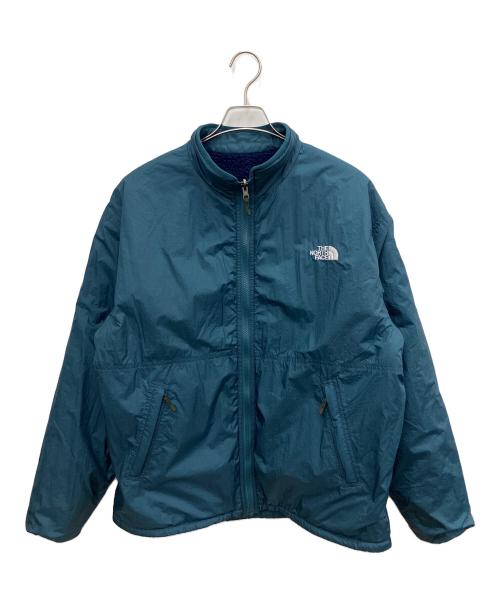 THE NORTH FACE（ザ ノース フェイス）THE NORTH FACE (ザ ノース フェイス) リバーシブルエクストリームパイルジャケット ネイビー×グリーン サイズ:SIZE Lの古着・服飾アイテム