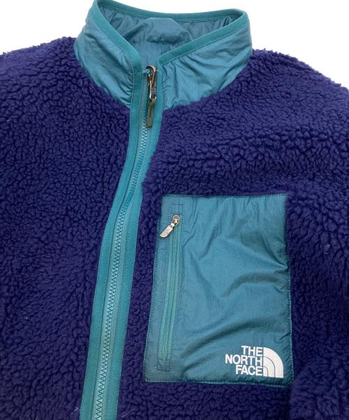 THE NORTH FACE（ザ ノース フェイス）THE NORTH FACE (ザ ノース フェイス) リバーシブルエクストリームパイルジャケット ネイビー×グリーン サイズ:SIZE Lの古着・服飾アイテム