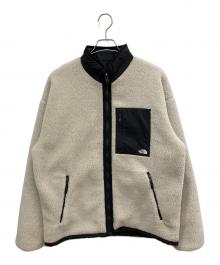 THE NORTH FACE（ザ ノース フェイス）の古着「リバーシブルエクストリームパイルフリースジャケット」｜ベージュ×ブラック