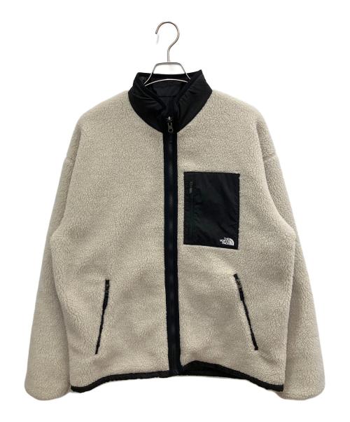 THE NORTH FACE（ザ ノース フェイス）THE NORTH FACE (ザ ノース フェイス) リバーシブルエクストリームパイルフリースジャケット ベージュ×ブラック サイズ:SIZE Lの古着・服飾アイテム