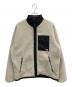 THE NORTH FACE（ザ ノース フェイス）の古着「リバーシブルエクストリームパイルフリースジャケット」｜ベージュ×ブラック