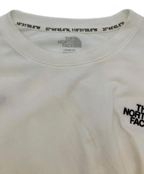 THE NORTH FACE（ザ ノース フェイス）THE NORTH FACE (ザ ノース フェイス) COMFY L/S R/TEE 長袖カットソー ホワイト サイズ:SIZE Lの古着・服飾アイテム