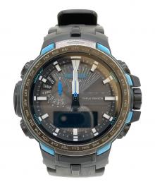 CASIO（カシオ）の古着「PRO TREK」｜グレー