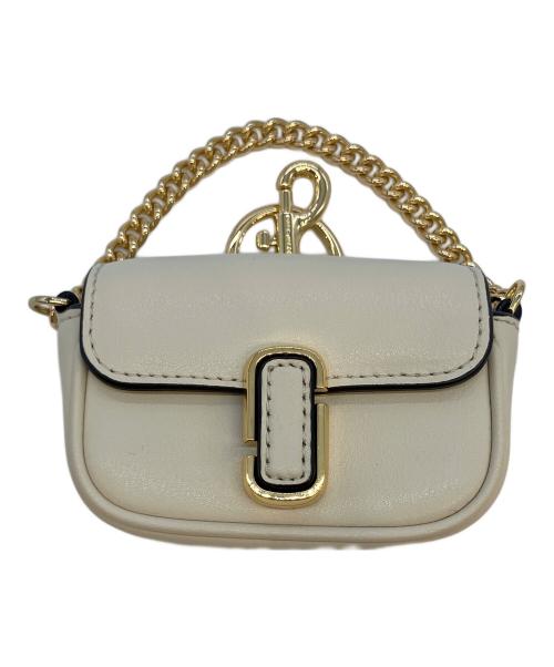 MARC JACOBS（マークジェイコブス）MARC JACOBS (マークジェイコブス) THE LEATHER NANO J MARC CHARM ベージュの古着・服飾アイテム
