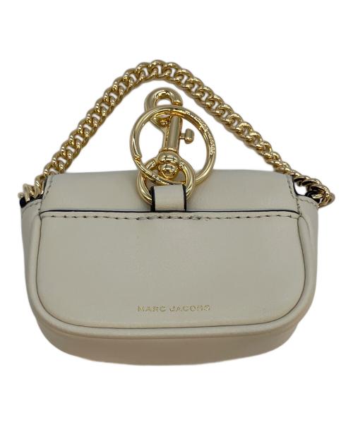 MARC JACOBS（マークジェイコブス）MARC JACOBS (マークジェイコブス) THE LEATHER NANO J MARC CHARM ベージュの古着・服飾アイテム