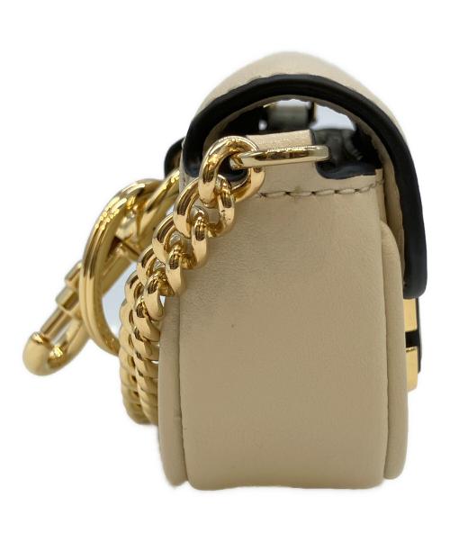 MARC JACOBS（マークジェイコブス）MARC JACOBS (マークジェイコブス) THE LEATHER NANO J MARC CHARM ベージュの古着・服飾アイテム