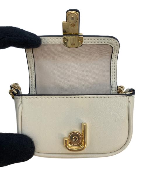MARC JACOBS（マークジェイコブス）MARC JACOBS (マークジェイコブス) THE LEATHER NANO J MARC CHARM ベージュの古着・服飾アイテム