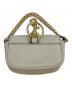 MARC JACOBS (マークジェイコブス) THE LEATHER NANO J MARC CHARM ベージュ：8000円