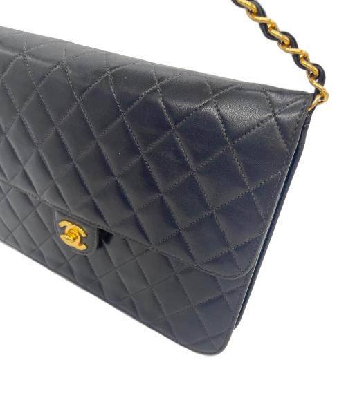 CHANEL（シャネル）CHANEL (シャネル) マトラッセ　ショルダーバッグ ブラックの古着・服飾アイテム