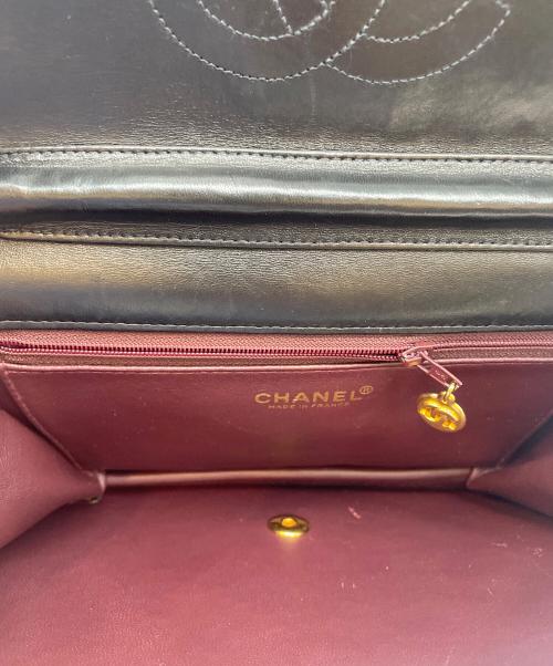 CHANEL（シャネル）CHANEL (シャネル) マトラッセ　ショルダーバッグ ブラックの古着・服飾アイテム