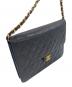 中古・古着 CHANEL (シャネル) マトラッセ　ショルダーバッグ ブラック：360000円