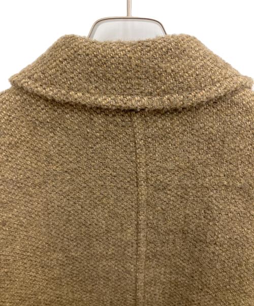 BONUM（ボナム）Bonum (ボナム) TWEED ZIP コート ライトブラウン サイズ:不明の古着・服飾アイテム