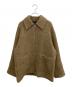 Bonum（ボナム）の古着「TWEED ZIP コート」｜ライトブラウン