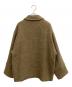 Bonum (ボナム) TWEED ZIP コート ライトブラウン サイズ:不明：10000円