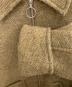 中古・古着 Bonum (ボナム) TWEED ZIP コート ライトブラウン サイズ:不明：10000円