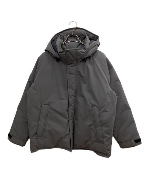 DANTON（ダントン）DANTON (ダントン) ダウンアーミーフーデッドジャケット グレー サイズ:SIZE Lの古着・服飾アイテム