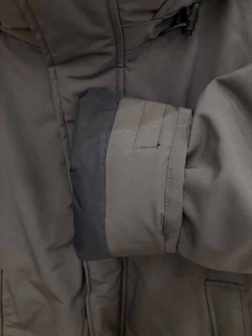 DANTON（ダントン）DANTON (ダントン) ダウンアーミーフーデッドジャケット グレー サイズ:SIZE Lの古着・服飾アイテム