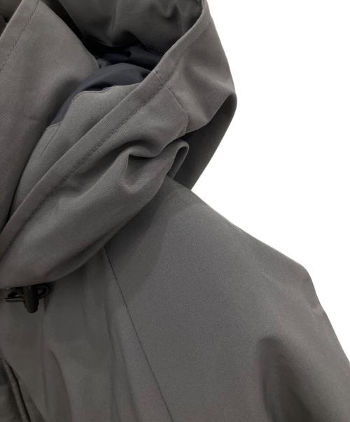 DANTON（ダントン）DANTON (ダントン) ダウンアーミーフーデッドジャケット グレー サイズ:SIZE Lの古着・服飾アイテム
