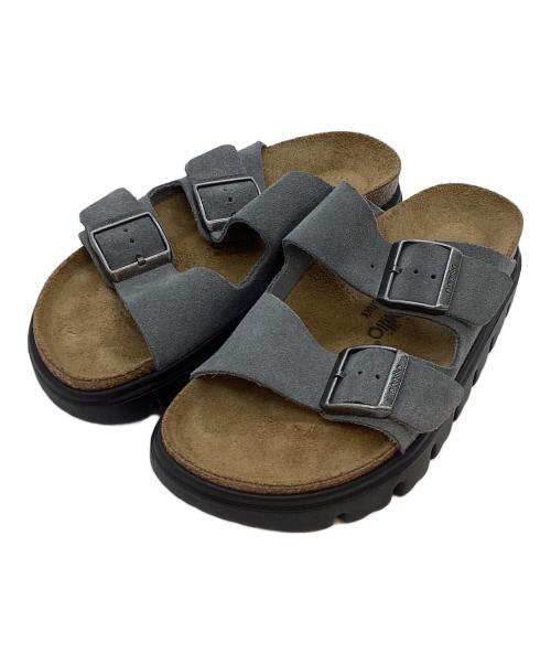 BIRKENSTOCK（ビルケンシュトック）BIRKENSTOCK (ビルケンシュトック) パピリオ アリゾナ サンダル グレー サイズ:SIZE 24cmの古着・服飾アイテム