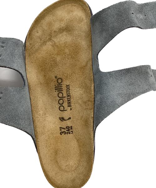 BIRKENSTOCK（ビルケンシュトック）BIRKENSTOCK (ビルケンシュトック) パピリオ アリゾナ サンダル グレー サイズ:SIZE 24cmの古着・服飾アイテム