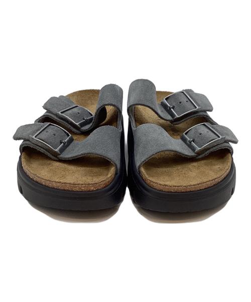BIRKENSTOCK（ビルケンシュトック）BIRKENSTOCK (ビルケンシュトック) パピリオ アリゾナ サンダル グレー サイズ:SIZE 24cmの古着・服飾アイテム