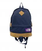 THE NORTH FACEザ ノース フェイス）の古着「Medium Day Pack」｜ネイビー×キャメル