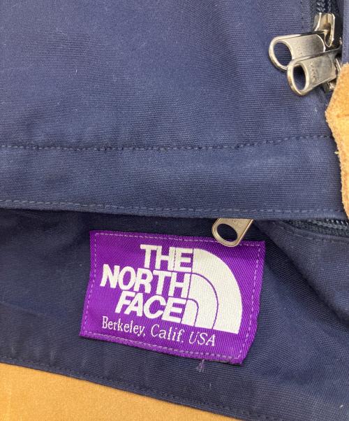 THE NORTH FACE（ザ ノース フェイス）THE NORTH FACE (ザ ノース フェイス) Medium Day Pack ネイビー×キャメルの古着・服飾アイテム