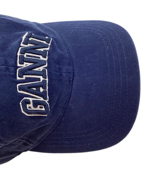 GANNI（ガニー）GANNI (ガニー) キャップ ネイビーの古着・服飾アイテム