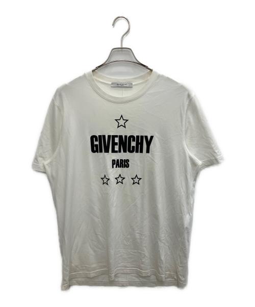 GIVENCHY HI FORMAL（ジバンシー ハイ フォーマル）GIVENCHY HI FORMAL (ジバンシー ハイ フォーマル) 半袖カットソー ホワイト サイズ:SIZE Lの古着・服飾アイテム
