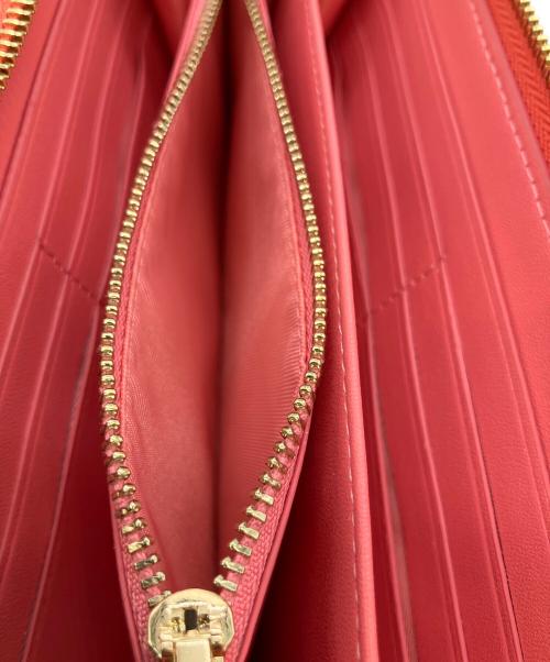COACH（コーチ）COACH (コーチ) シグネチャー　ロング ジップ アラウンド ウォレット ショッキングピンク 未使用品の古着・服飾アイテム