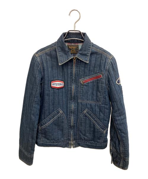 Hysteric Glamour（ヒステリックグラマー）Hysteric Glamour (ヒステリックグラマー) デニムジャケット インディゴ サイズ:SIZE Freeの古着・服飾アイテム