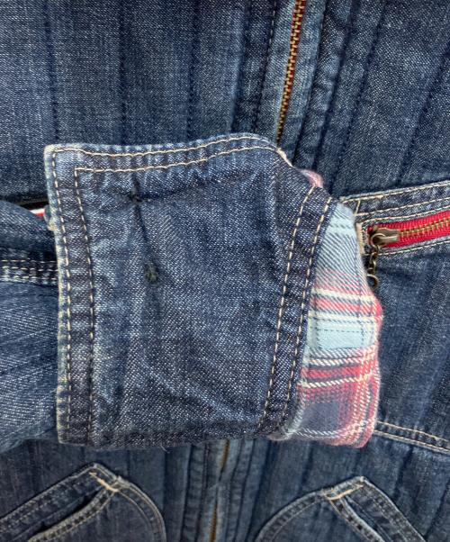 Hysteric Glamour（ヒステリックグラマー）Hysteric Glamour (ヒステリックグラマー) デニムジャケット インディゴ サイズ:SIZE Freeの古着・服飾アイテム