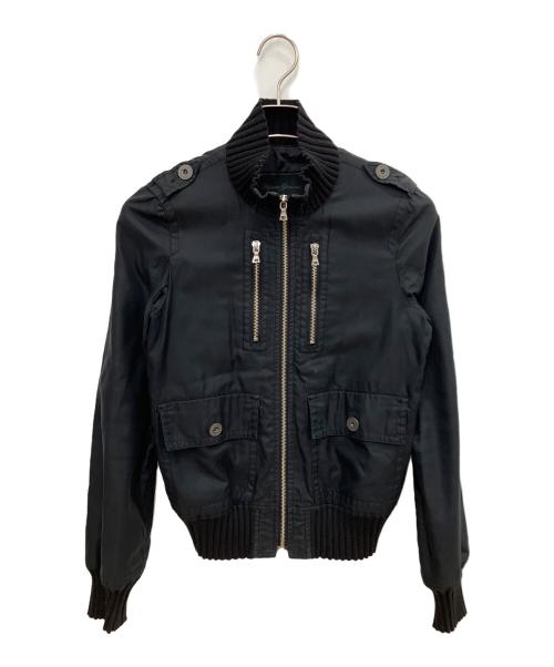 Hysteric Glamour（ヒステリックグラマー）Hysteric Glamour (ヒステリックグラマー) ブルゾンジャケット ブラック サイズ:SIZE Freeの古着・服飾アイテム