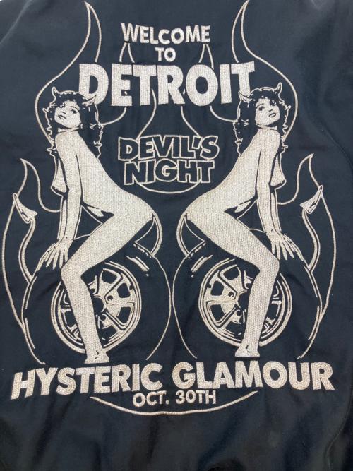 Hysteric Glamour（ヒステリックグラマー）Hysteric Glamour (ヒステリックグラマー) ブルゾンジャケット ブラック サイズ:SIZE Freeの古着・服飾アイテム