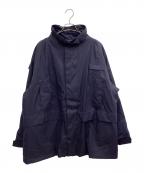 PAUL BOYEポールボワイエ）の古着「Marine Royale Parka ミリタリージャケット」｜ネイビー