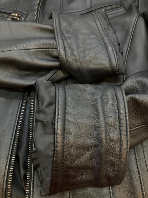 TAKA:Q（タカキュー）TAKA:Q (タカキュー) レザージャケット ブラック サイズ:SIZE LLの古着・服飾アイテム