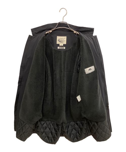 MIZUNO（ミズノ）MIZUNO (ミズノ) Highland Park　中綿ステンカラーコート ブラック サイズ:SIZE Mの古着・服飾アイテム