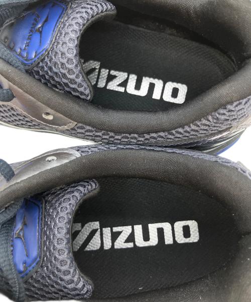 MIZUNO（ミズノ）MIZUNO (ミズノ) WAVE RIDER 10 グレー×パープル サイズ:SIZE 26cmの古着・服飾アイテム