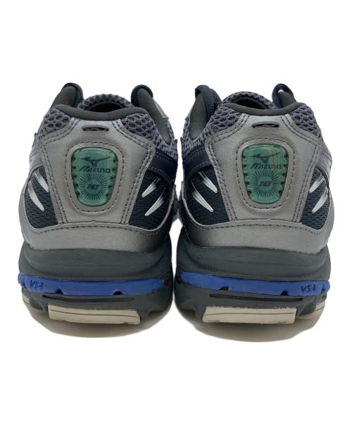 MIZUNO（ミズノ）MIZUNO (ミズノ) WAVE RIDER 10 グレー×パープル サイズ:SIZE 26cmの古着・服飾アイテム