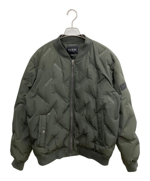 GUESS（ゲス）GUESS (ゲス) ダウンジャケット オリーブ サイズ:SIZE Lの古着・服飾アイテム