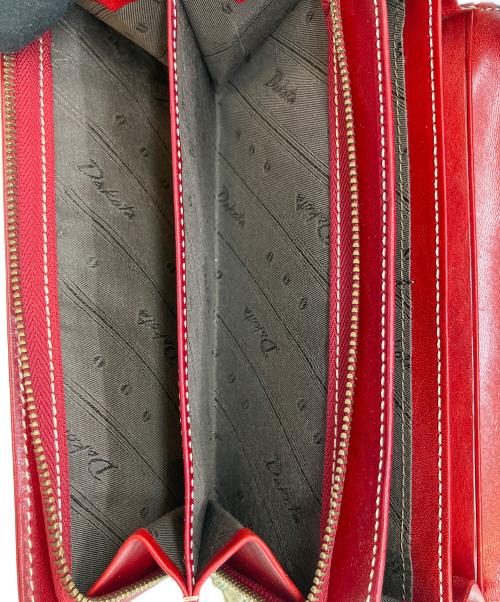 DAKOTA（ダコタ）DAKOTA (ダコタ) 長財布 レッドの古着・服飾アイテム