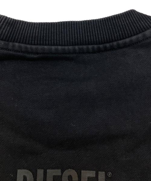 DIESEL（ディーゼル）DIESEL (ディーゼル) マルチカラースウェット ブラック サイズ:SIZE XS・170/88Aの古着・服飾アイテム