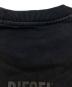 中古・古着 DIESEL (ディーゼル) マルチカラースウェット ブラック サイズ:SIZE XS・170/88A：7000円