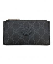 GUCCI（グッチ）の古着「インターロッキングGカードケース」｜ブラック