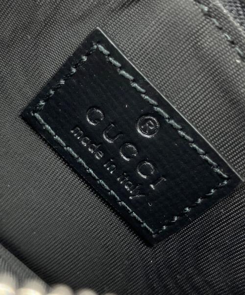 GUCCI（グッチ）GUCCI (グッチ) インターロッキングGカードケース ブラックの古着・服飾アイテム