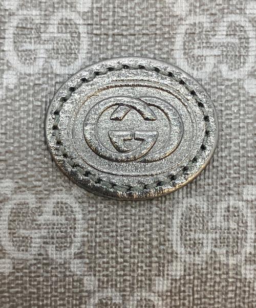 GUCCI（グッチ）GUCCI (グッチ) インターロッキングGカードケース ブラックの古着・服飾アイテム
