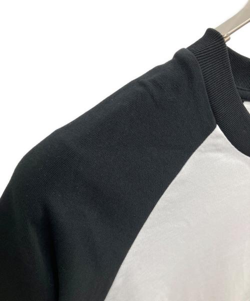 A BATHING APE（アベイシングエイプ）A BATHING APE (アベイシングエイプ) 半袖カットソー ホワイト×ブラック サイズ:SIZE Sの古着・服飾アイテム