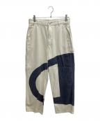 Champion×ZARAチャンピオン×ザラ）の古着「ペインターパンツ」｜アイボリー
