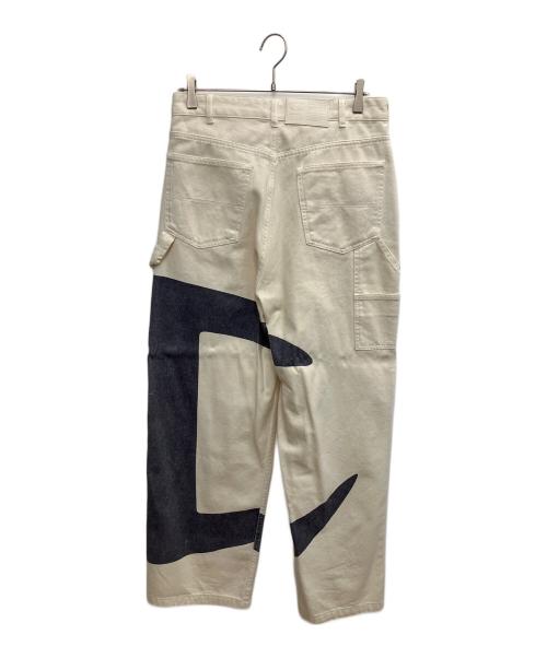 Champion（チャンピオン）Champion (チャンピオン) ZARA (ザラ) ペインターパンツ アイボリー サイズ:EUR 36の古着・服飾アイテム